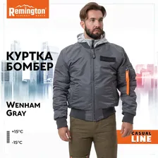Куртка Бомбер Remington Wenham Gray, р. 2XS RM1706-013