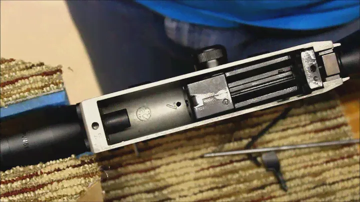 Установка болта на Remington 597.