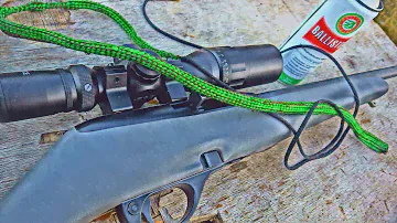 Чистим винтовку при помощи BoreSnake HOPPE'S 9 (Rem 597, .22lr) Перезалив