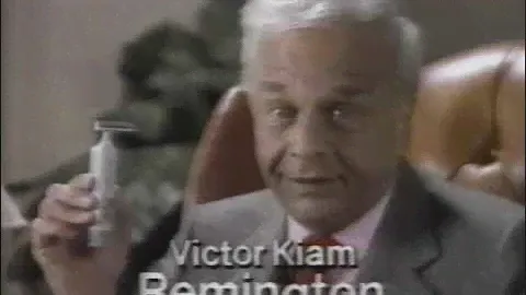 Remington Lektro Blade (1988) Television Commercial