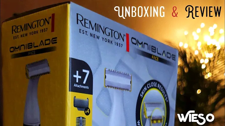 [GER] Remington Omniblade HG2000 Unboxing & Review, Ist Remington besser als Philips?
