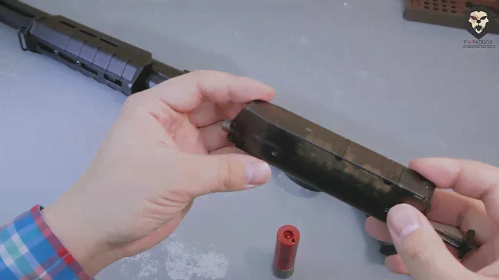Страйкбольный дробовик Cyma CM355LM BK Remington M870 (Magpul, металл, черный) видео обзор 4k