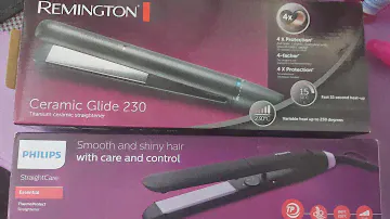 Сравнивая два недорогих выпрямителя… Remington Ceramic Glide 230 VS Phillips StraightCare.