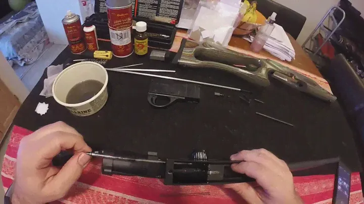 Remington 597 disassembly (re-assembly)/cleaning