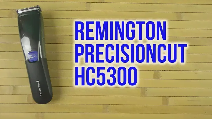 Распаковка REMINGTON PrecisionCut HC5300