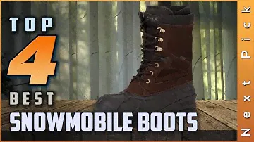 Top 4 Best Snowmobile Boots Review