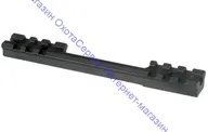 Планка Picatinny UTG на Remington 700, Short Action, 3+3 слота, вырез под гильзу, сталь, 122г, MNT-RM700S